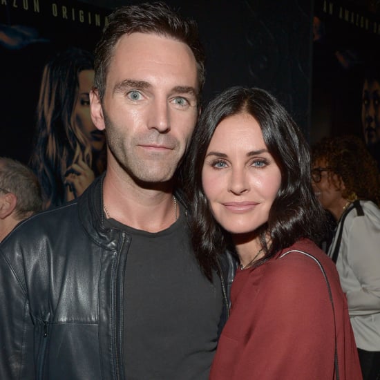 Courteney Cox and Johnny McDaid at the Hand of God Premiere