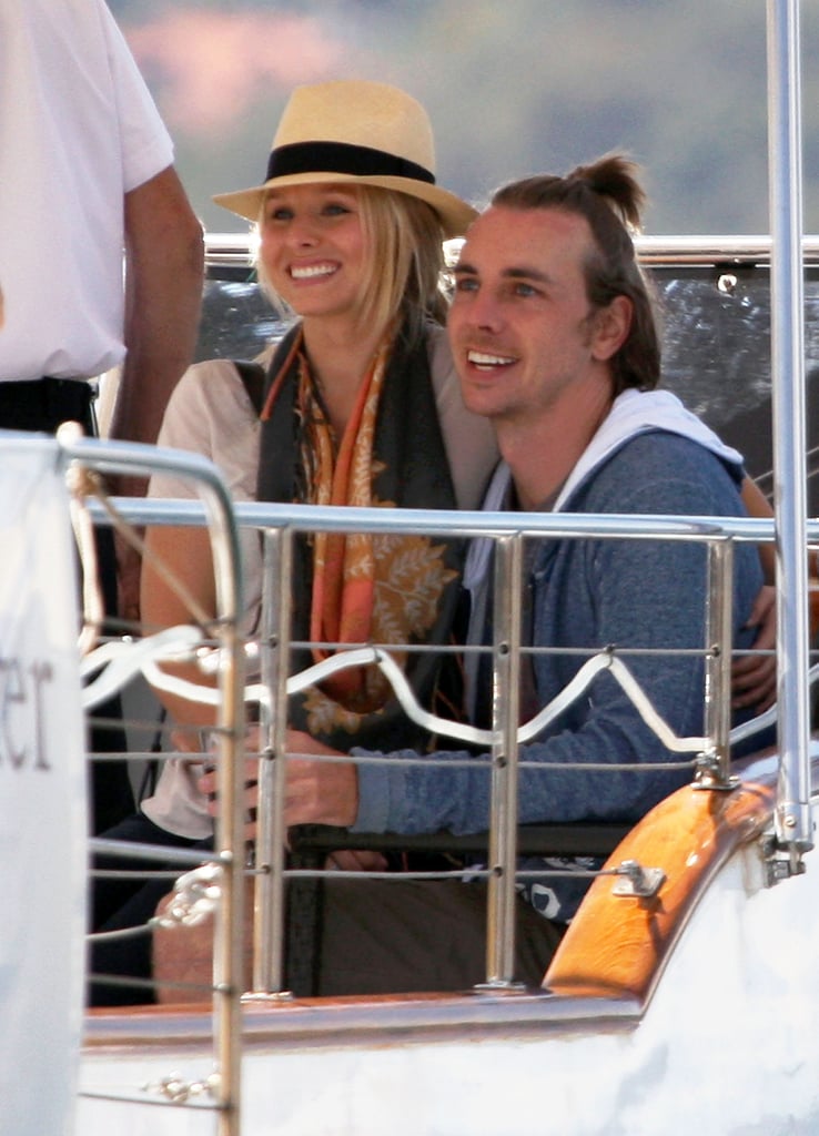 The pair went for a boat ride during a September 2009 trip to Sydney