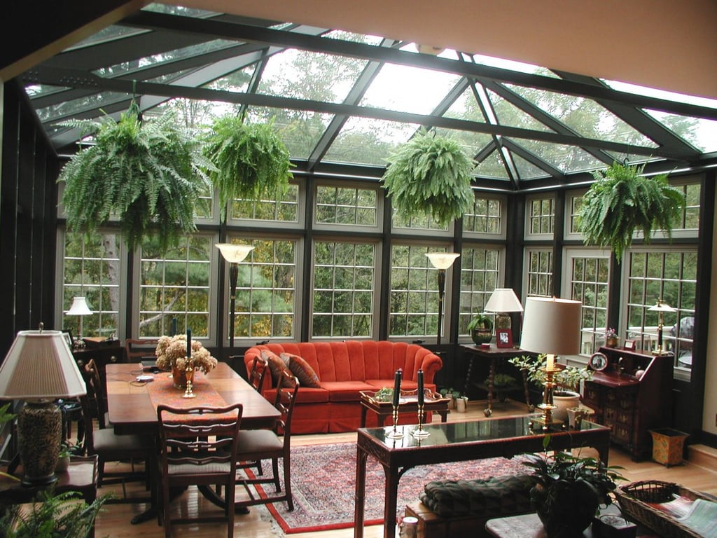 With entire walls made of windows, Jane could sketch wildlife right from her own living room.