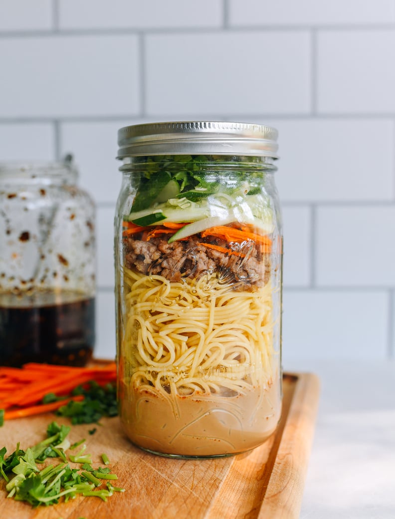 Mason Jar Cold Noodles