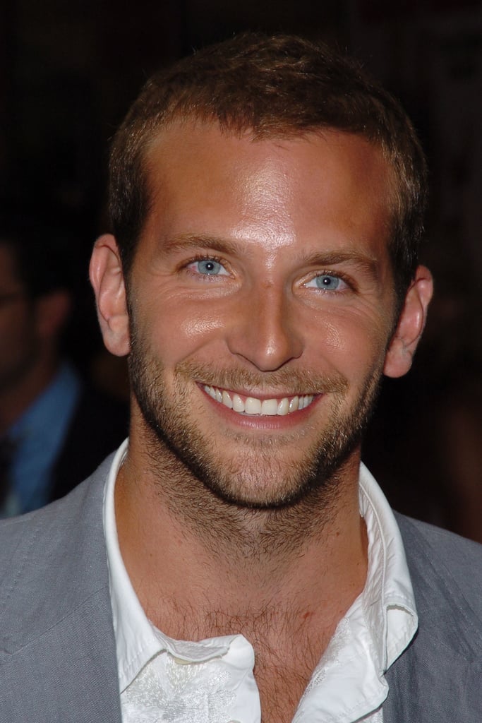 Here's Bradley at the Wedding Crashers premiere in NYC back in July 2005 — did it suddenly get hotter in here?