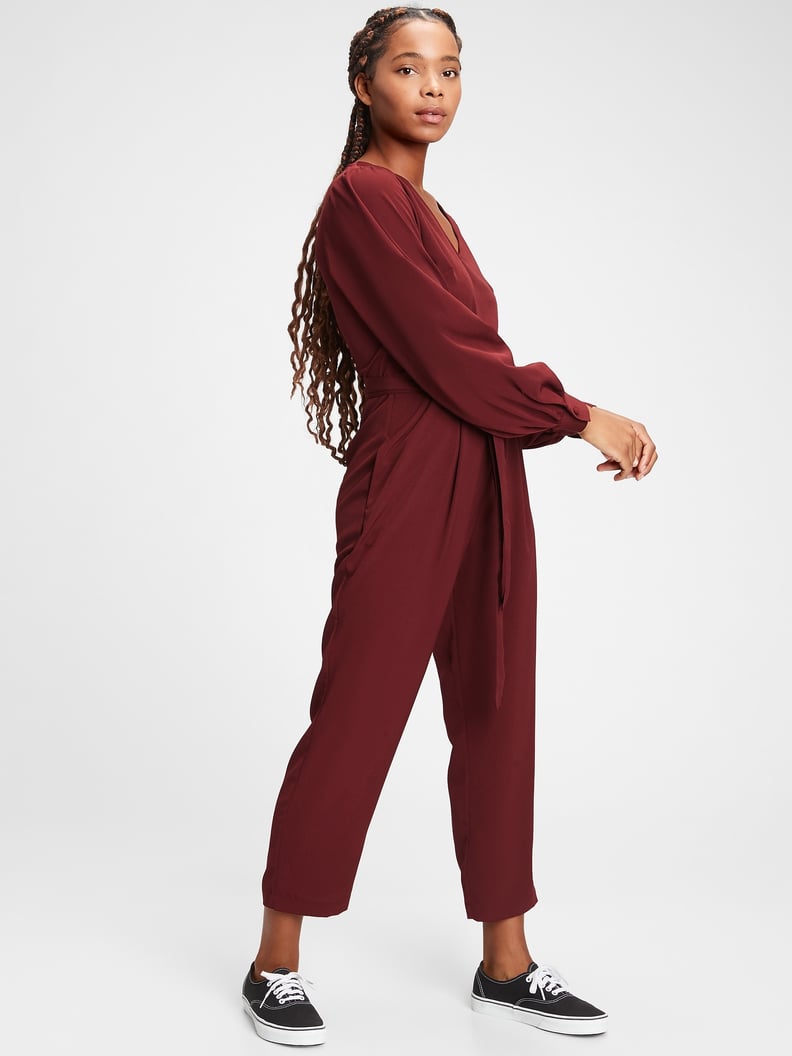 Gap V-Neck Jumpsuit