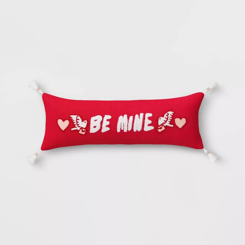 Lumbar Be Mine Valentine's Day Pillow