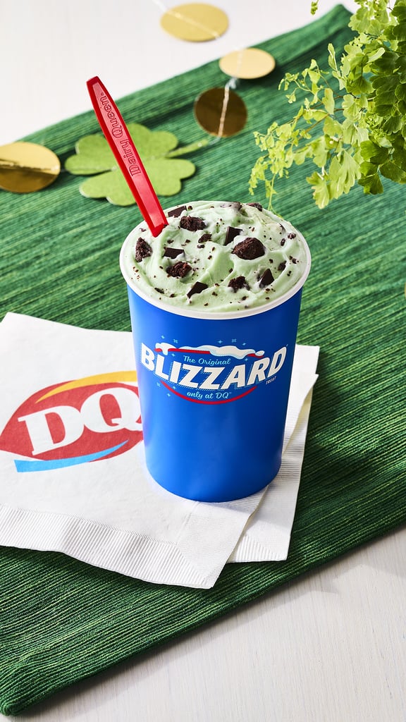 Dairy Queen's Mint Brownie Blizzard of the Month