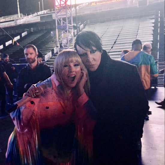 Taylor Swift and Marilyn Manson Take a Photo at Wango Tango