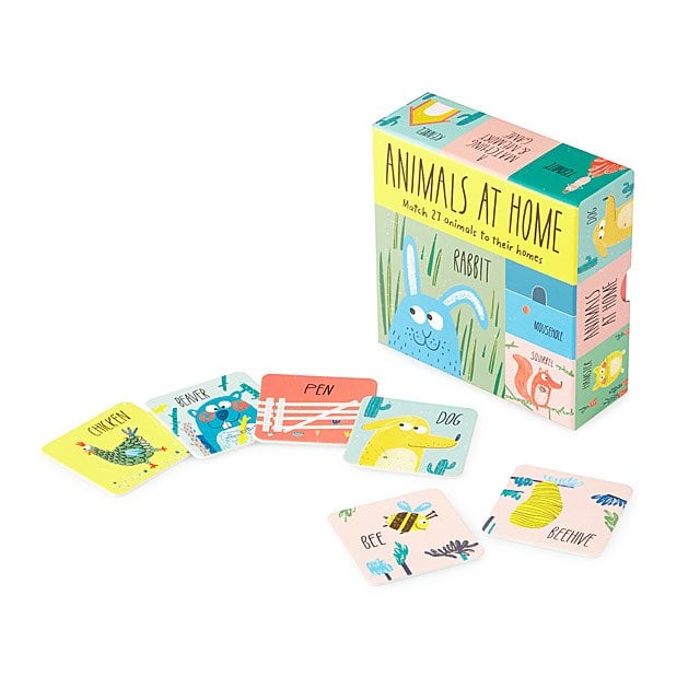 Animals at Home Matching Game