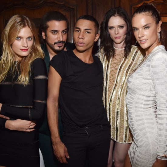 Alessandra Ambrosio at Spring 2016 Balmain Afterparty