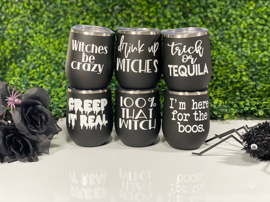 Halloween Wine Tumbler