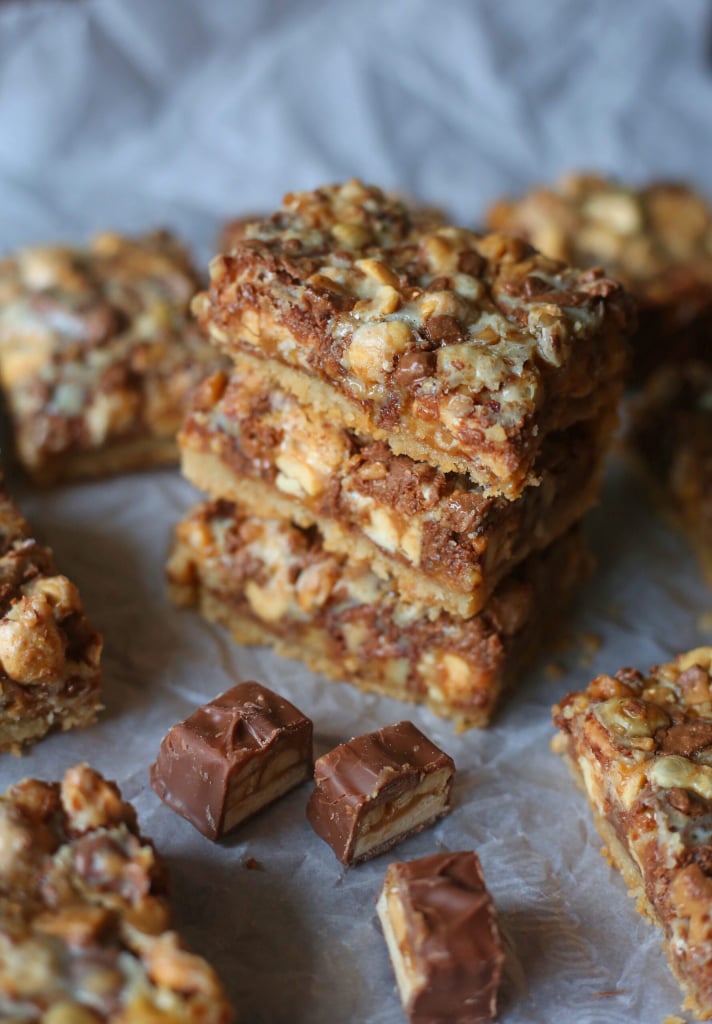 Snickers Toffee Butter Bars  The Best Recipes to Make That Use Candy  POPSUGAR Food Photo 10