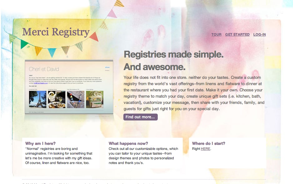 Merci Registry