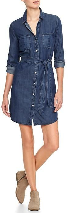 Gap Factory Denim Shirt Dress