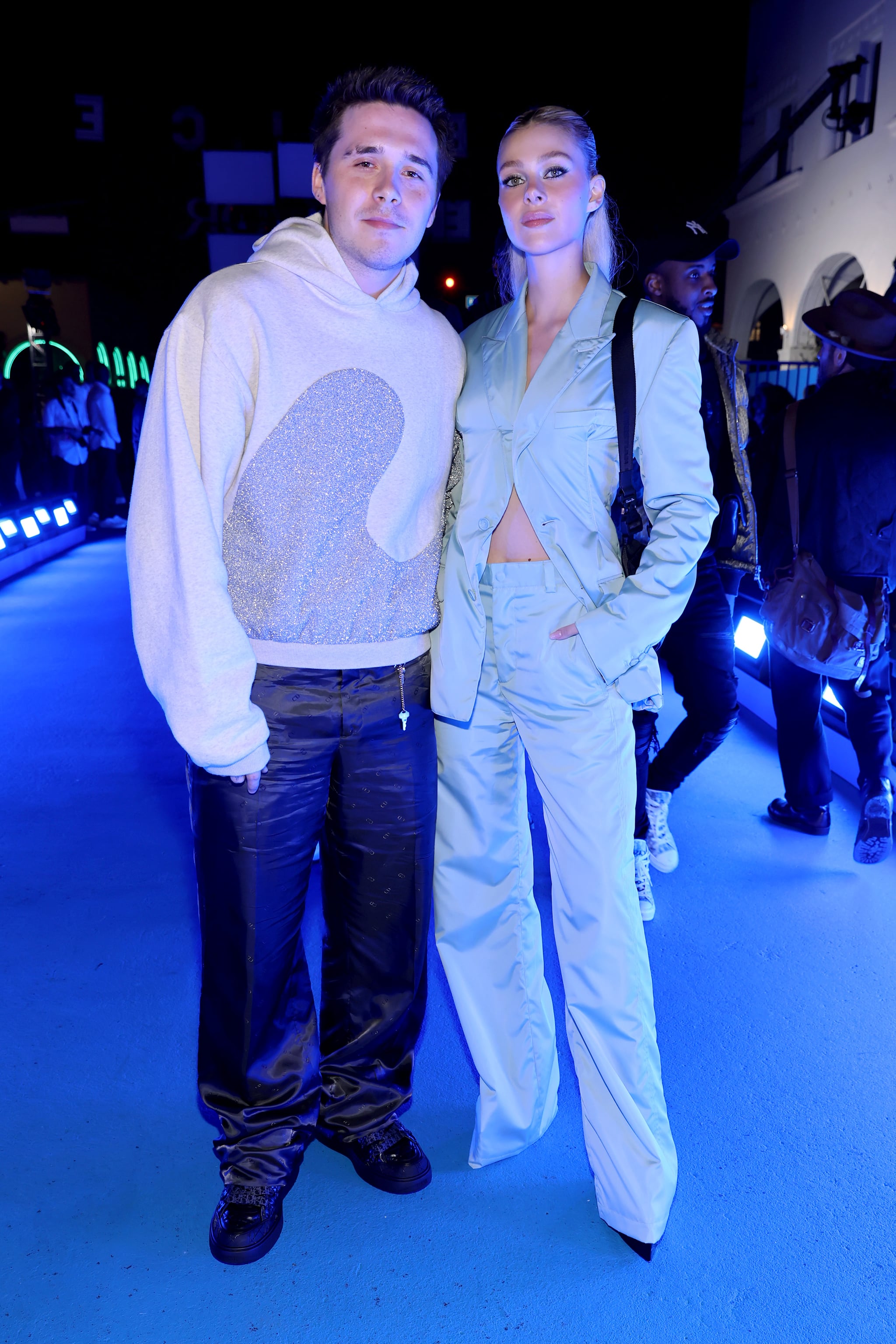 Brooklyn Beckham Wearing MSCHF, Dior x Birkenstock, Lanvin