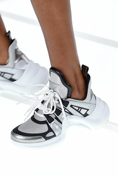 Laura&#39;s Exact Louis Vuitton Sneakers | Laura Harrier&#39;s Louis Vuitton Sneakers | POPSUGAR Fashion ...