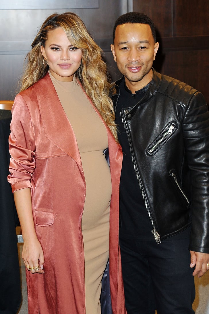 Chrissy Teigen And John Legend At Book Signing Popsugar Celebrity