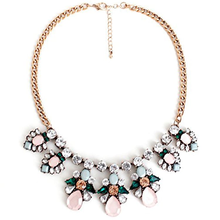 Wine colored hotsell statement necklace