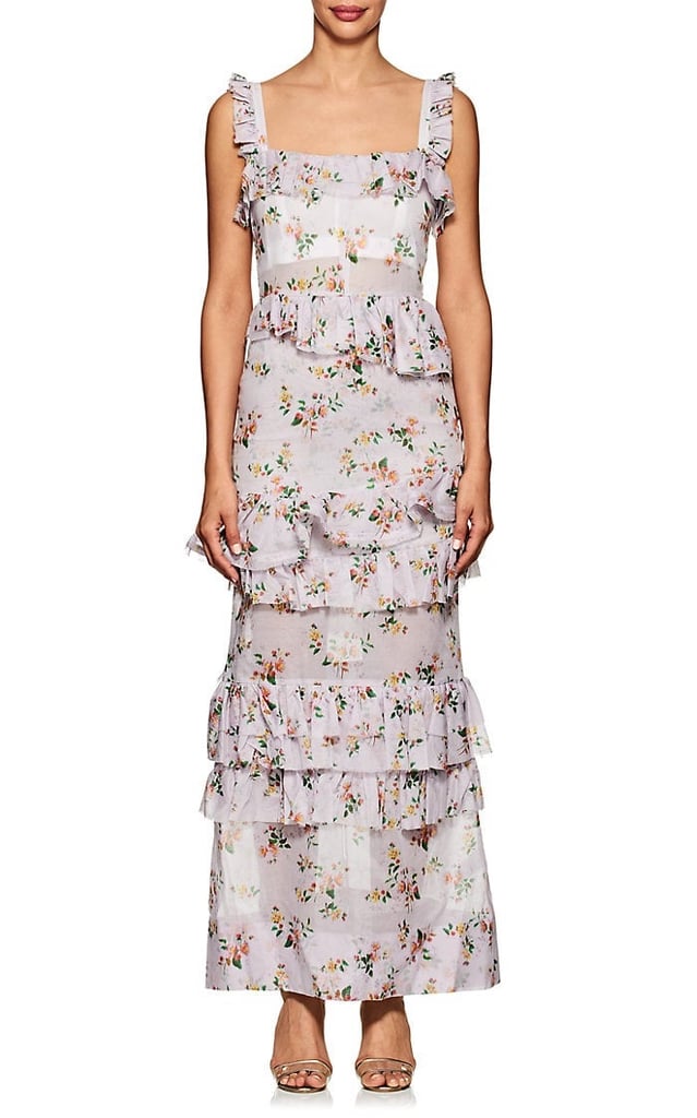 Brock Collection Darwin Cotton Voile Maxi Dress