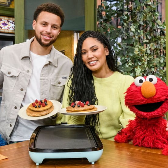 Steph and Ayesha Curry Talk Healthy Eating on Sesame Street