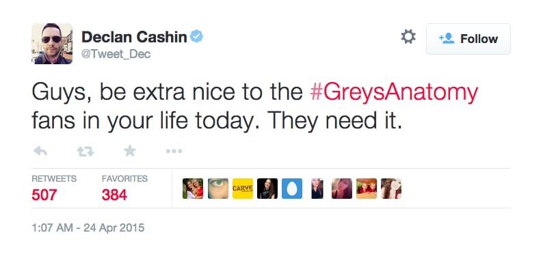Reactions to Derek Shepherd's Death on Grey's Anatomy
