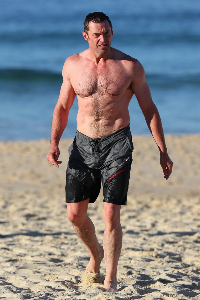 Shirtless Photos Of Hugh Jackman Popsugar Celebrity Photo