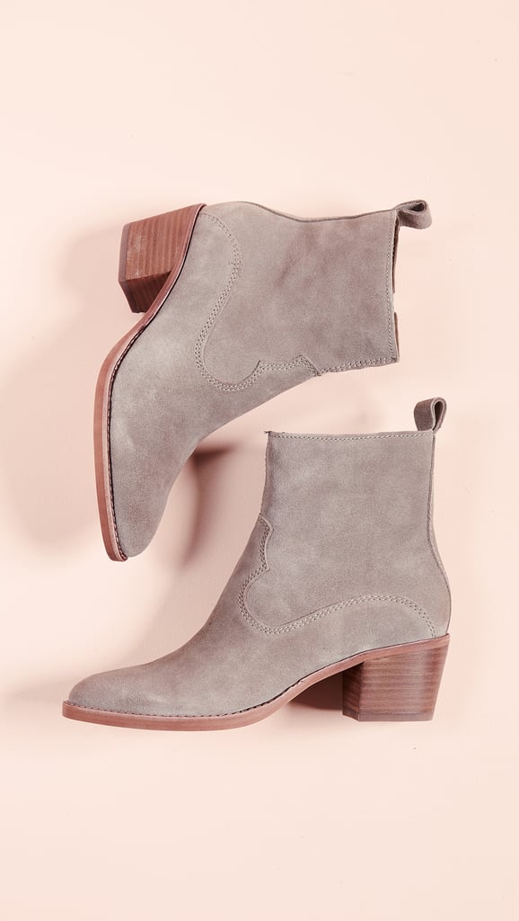 dolce vita block heel bootie