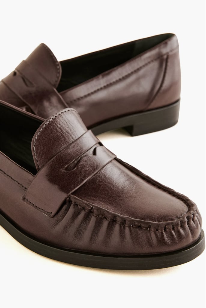 Reformation Ani Ruched Penny Loafer