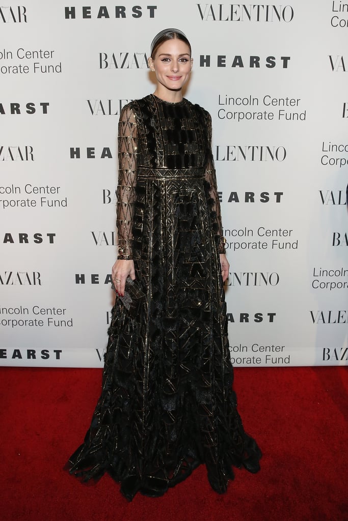 When You're Wearing a Spotlight-Stealing Dress, Sweep Up Your Hair to Really Show It Off
