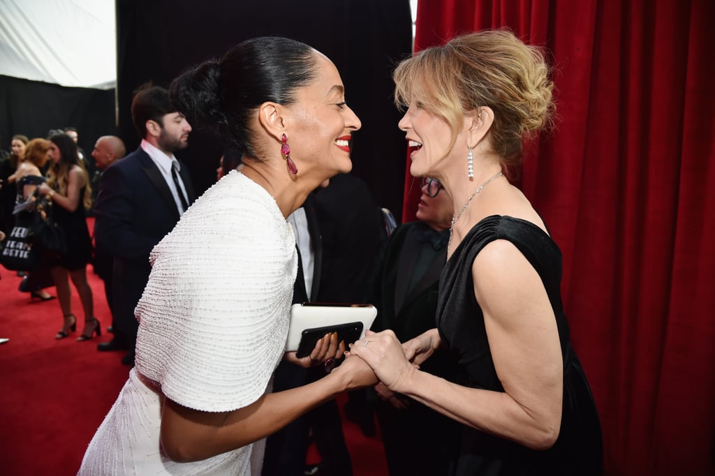 Pictured: Tracee Ellis Ross and Felicity Huffman