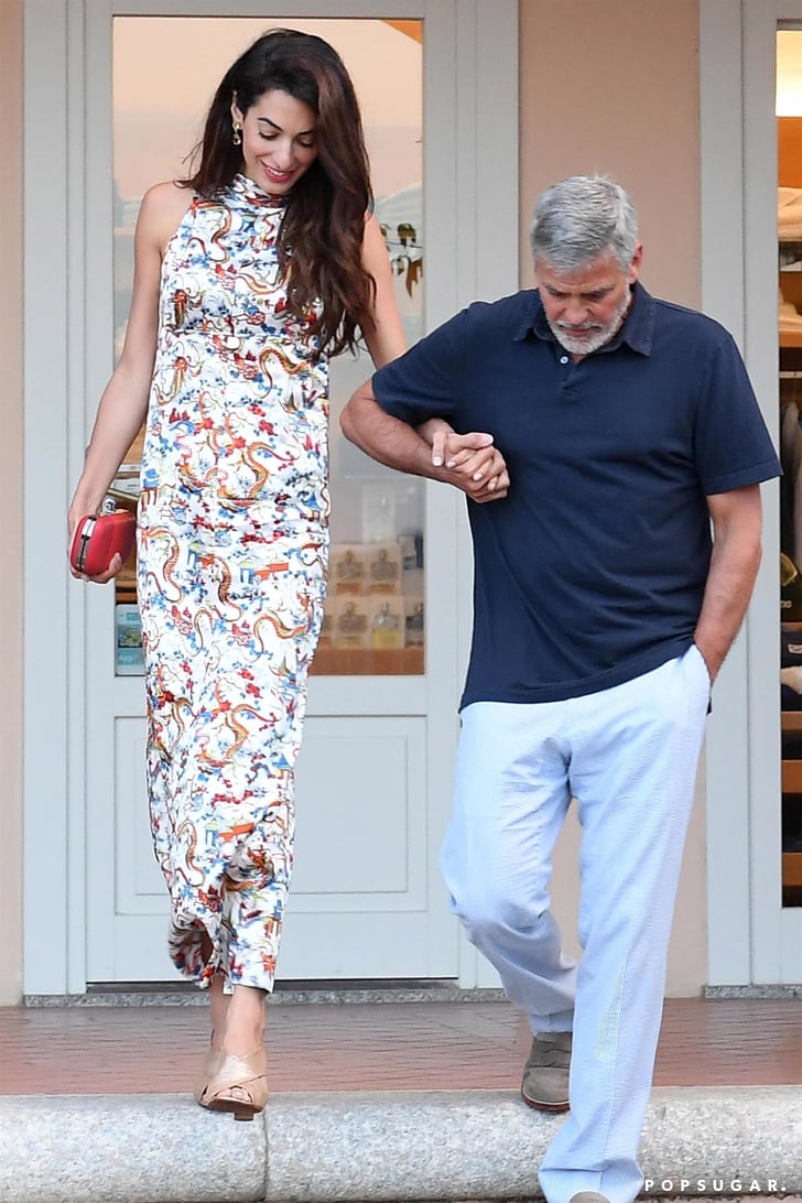 George and Amal Clooney Holding Hands in Italy June 2018 | POPSUGAR ...