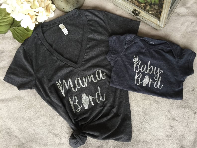 Mama Bird and Baby Bird