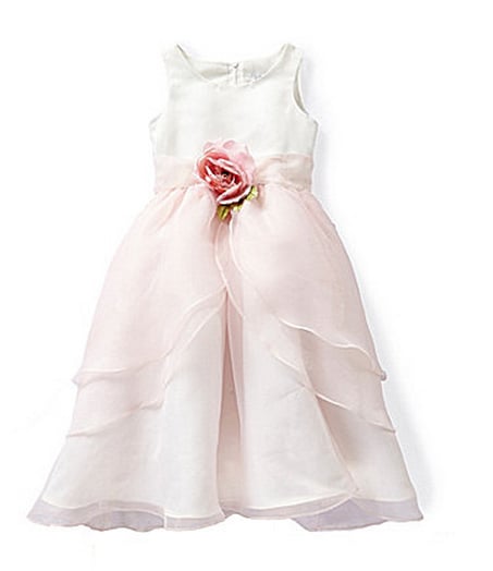 Organza sheath flower dress ($107, originally $142)