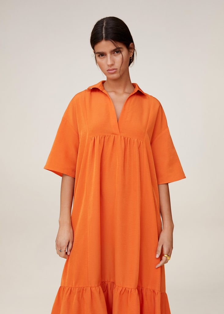 Mango Midi Shirt Dress