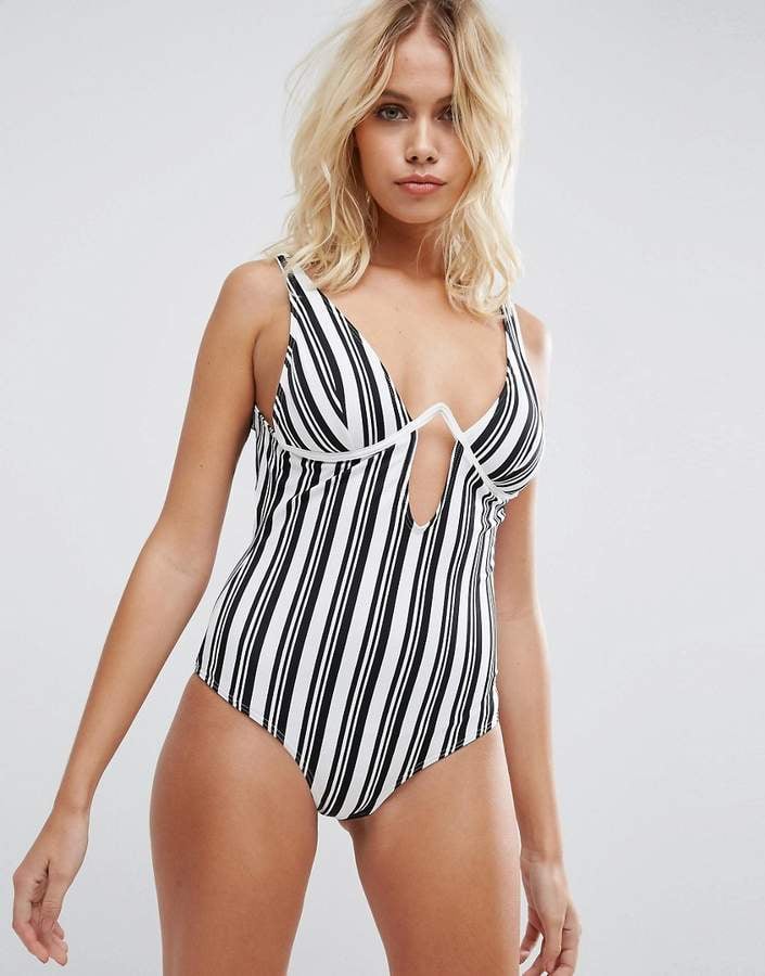 MinkPink Stripes Swimsuit