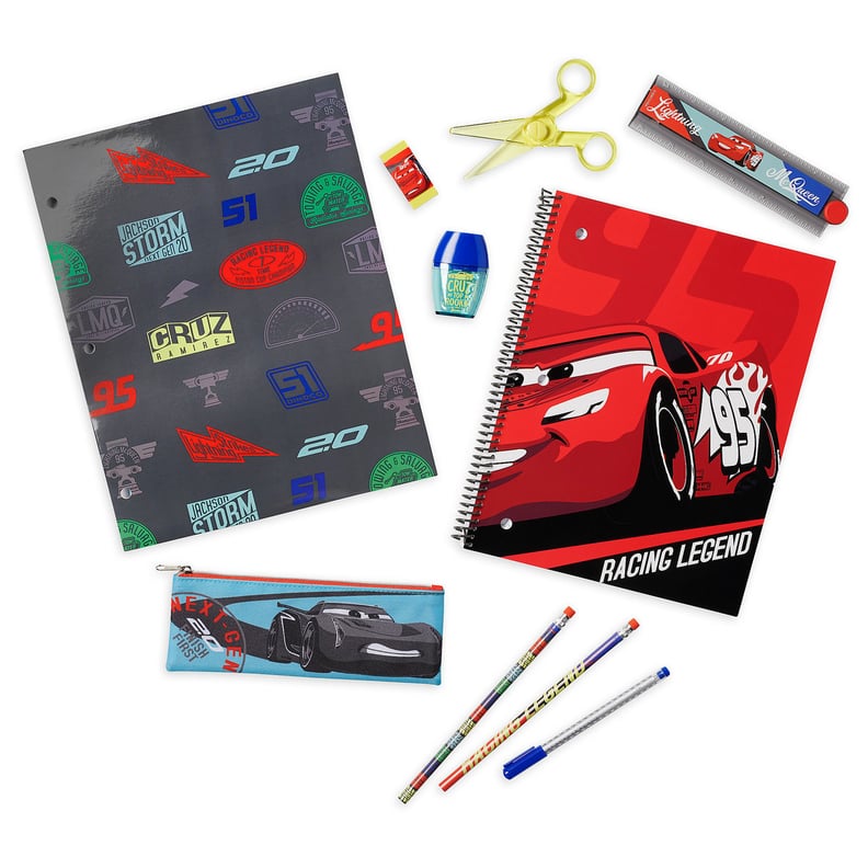 Cars Zip-Up Stationery Kit