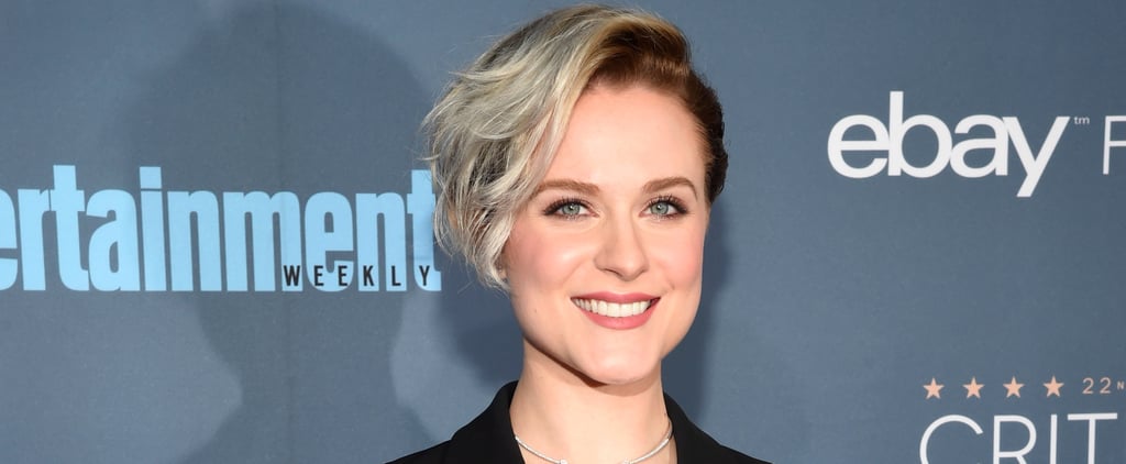 Evan Rachel Wood Hair at 2017 Critics' Choice Awards