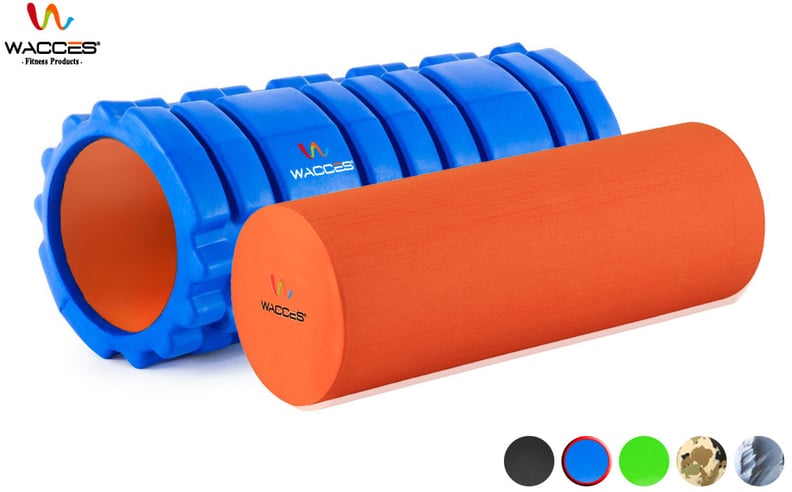 Wacces 2-in-1 High Density Deep Tissue Massage Therapy Foam Roller With EVA Insert