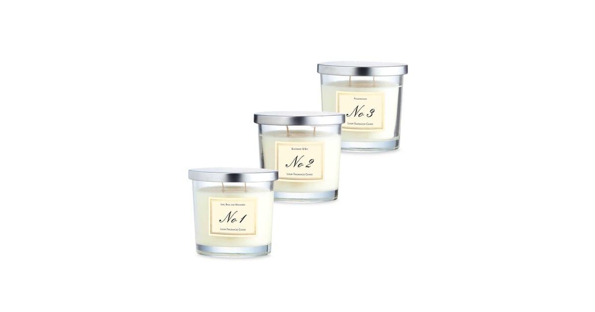 Aldi Luxury Candle 3 Pack Gift Set Aldi Blackberry and Bay Candle