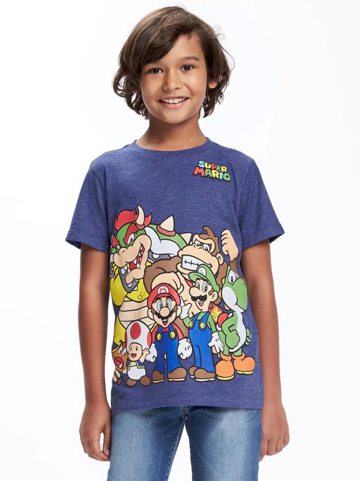 Old Navy Super Mario Tee Nintendo Clothes For Kids POPSUGAR Family
