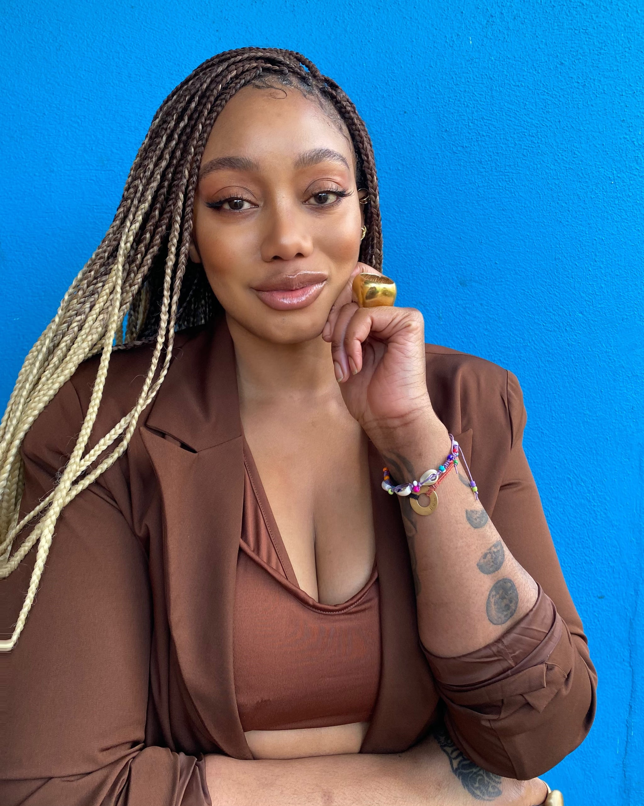 Best Celebrity Hair And Makeup Looks At Bafta Awards 2021 Popsugar Beauty