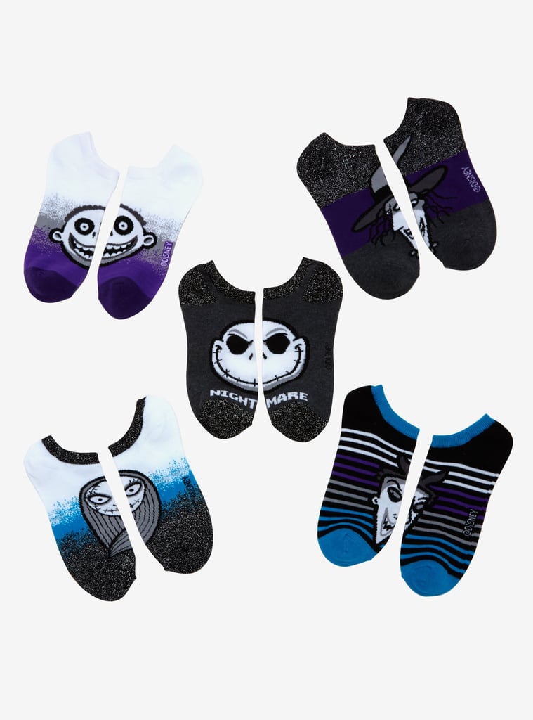 The Nightmare Before Christmas Characters No-Show Socks