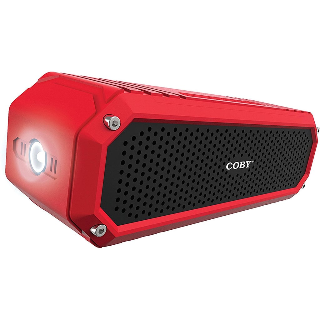 Coby Rugged Water-Resistant IPX5 Portable Bluetooth Speaker