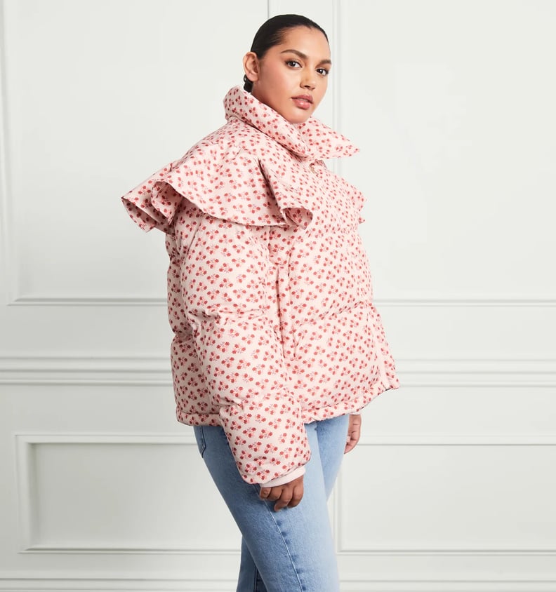 Hill House Home The Violet Ruffle Sleeve Puffer Jacket