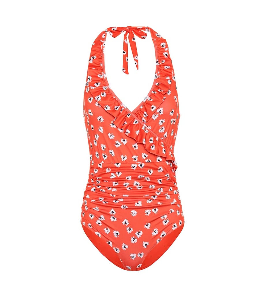 Ganni Columbine Floral Swimsuit