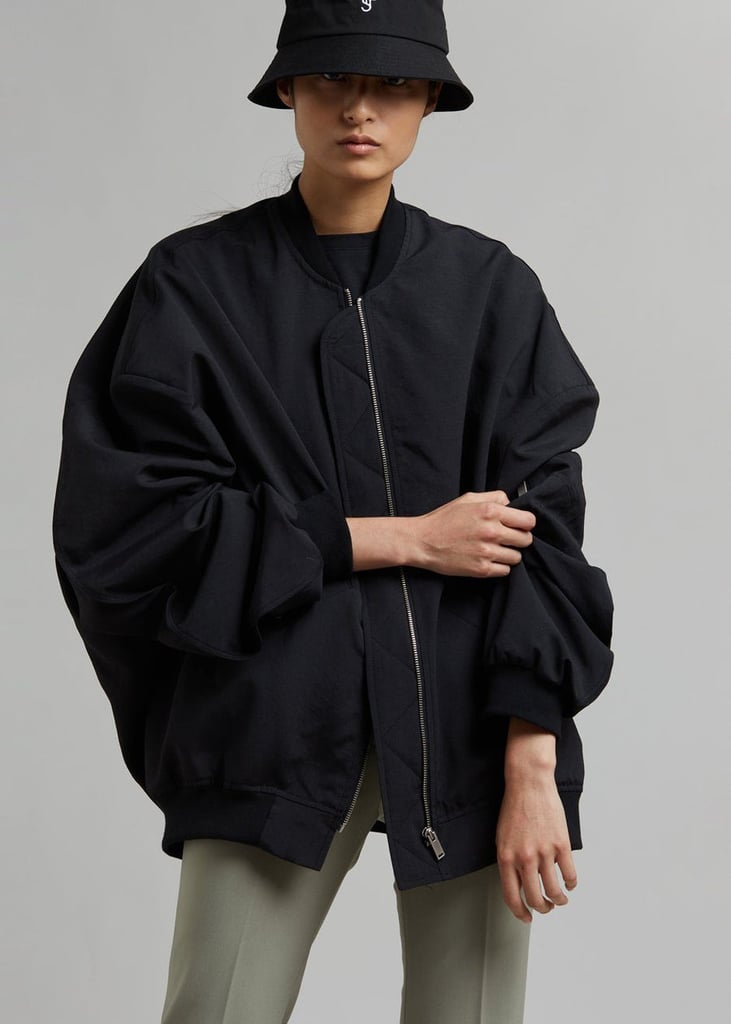 An Oversize Jacket: The Frankie Shop Lumi Bomber Jacket | Grunge ...