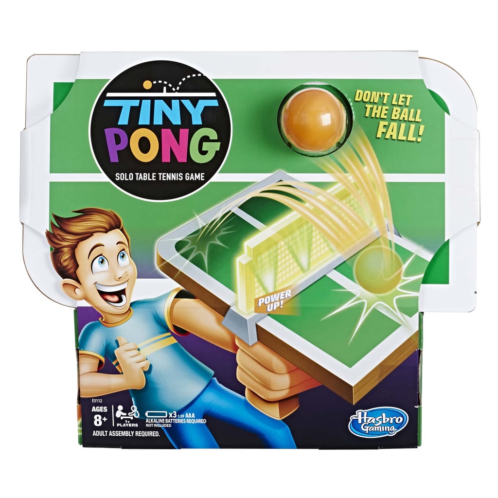 For the Kid Who Likes to Play Alone: Tiny Pong Solo Table Tennis Game