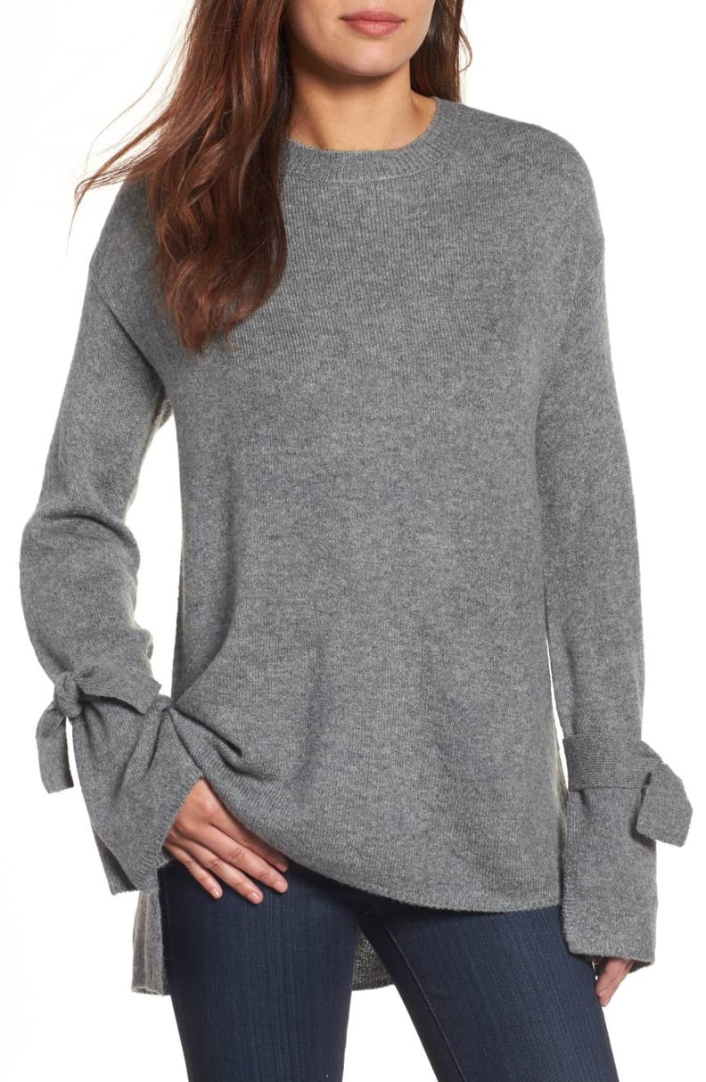 Halogen Bell-Sleeve Sweater