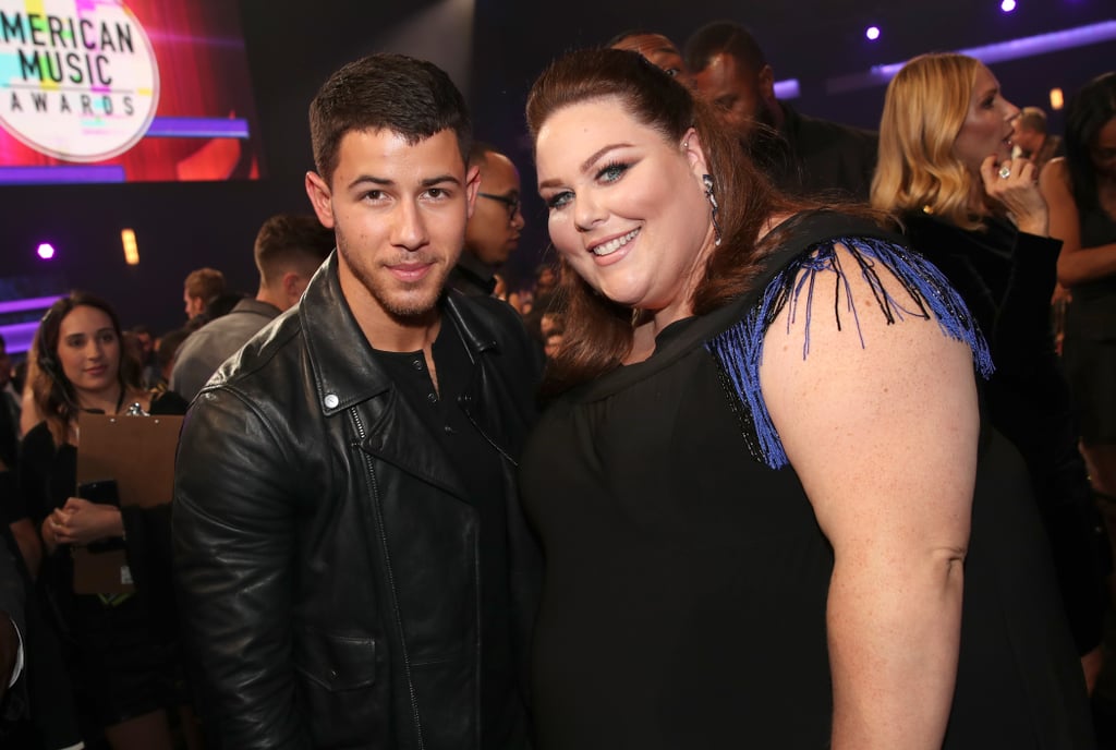 Pictured: Nick Jonas and Chrissy Metz