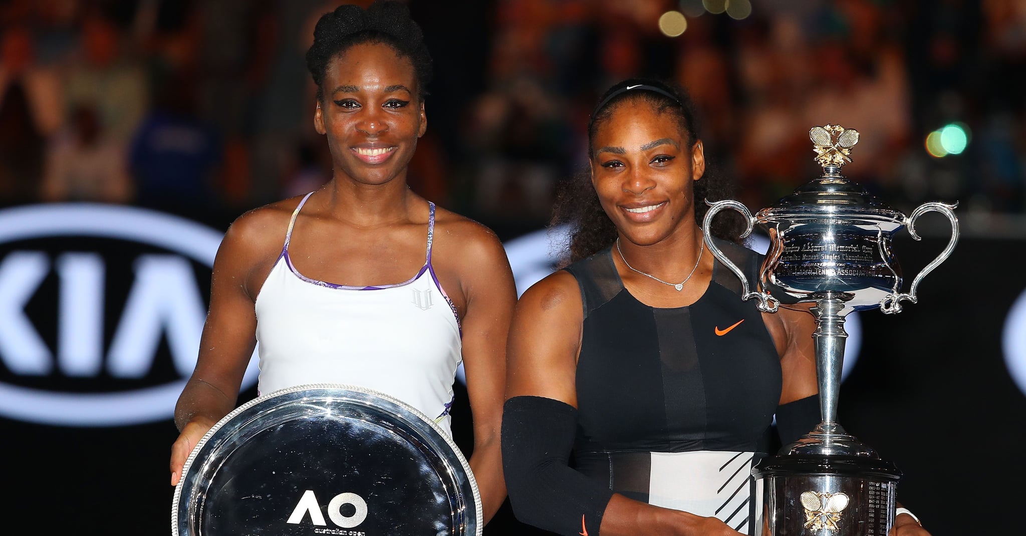 Serena and Venus Williams Speeches at Australian Open 2017 | POPSUGAR Fitness Australia2048 x 1070