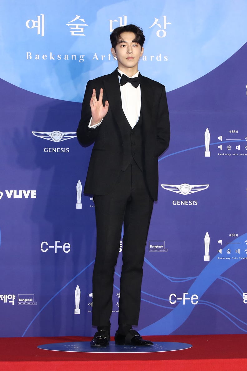 May 2019: Nam Joo-Hyuk on the Baeksang Arts Awards Red Carpet