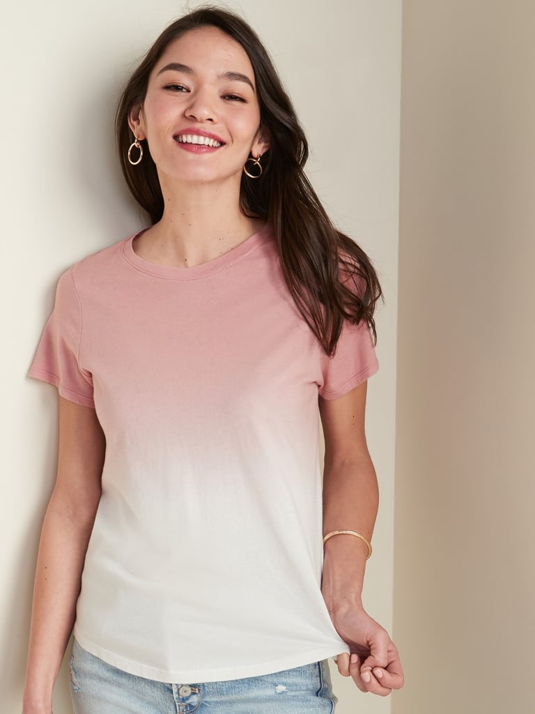 Old Navy EveryWear Dip-Dye Short-Sleeve Tee