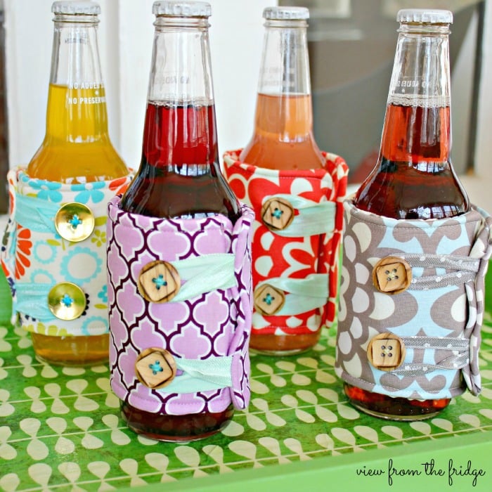 Fabric Drink Koozies